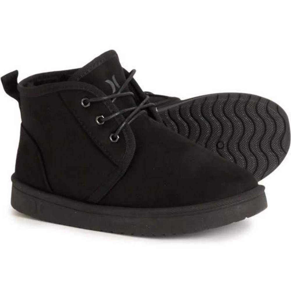 Hurley Boys Toddler Black MOSI FAUX SHERPA BOOT~SZ 12 T